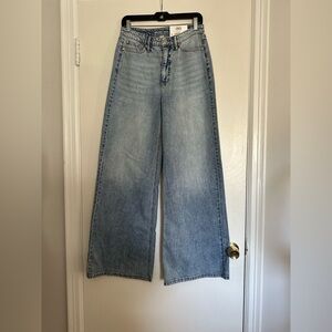 NWT On 34TH Jeans Womens Sz: 6/28 Wide Leg Denim Baggy